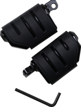 Trident Dually ISO® Pegs - Black - with Male Mount Ends