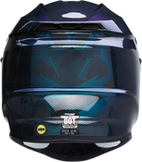 F.I. Helmet - Agroid Camo - MIPS® - Iridescent Blue - 2XL
