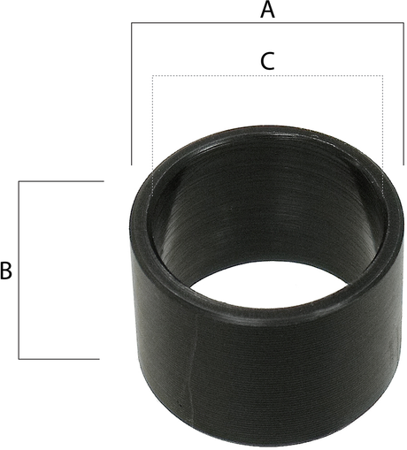 Shock Bushing - 1.001\" OD x 0.709\" H x 0.839\" ID - Each 2001 - 2015