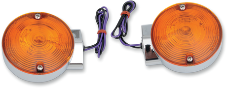 Turn Signal Light Kit - Chrome - Rear FLT 1999 - 2022