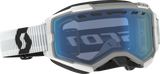 Fury Snow Goggles - White - Blue