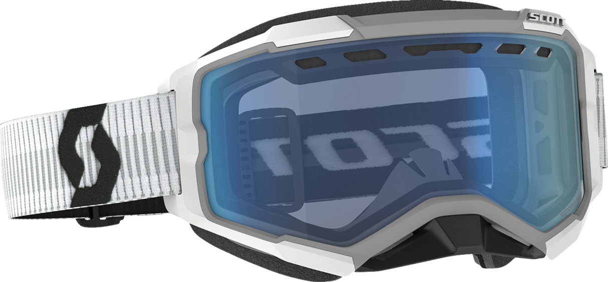 Fury Snow Goggles - White - Blue