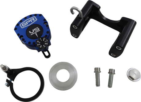 V5-D Steering Damper - Blue - Husqvarna 2016 - 2020