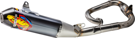 Factory 4.1 RCT Exhaust System - Aluminum - Stainless Steel Header - Carbon Fiber End Cap 2023 - 2024