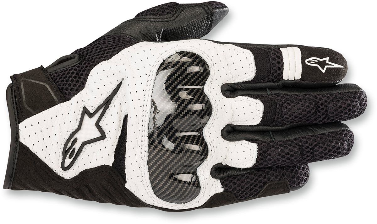SMX-1 Air V2 Gloves - Black/White - XL