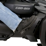 Adjustable Highway Peg - Satin Black with Contrast Cut - Can-Am 2019 - 2022