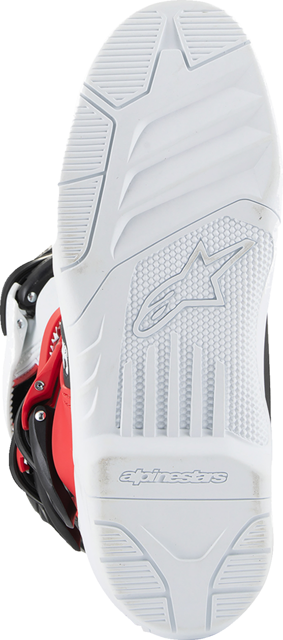 Youth Tech3S Boots - White/Black/Red - US 4 / EU 37