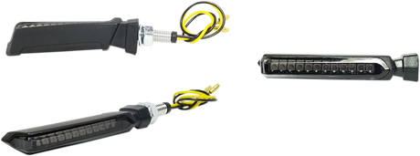 Sequential LED Marker Lights - Universal - Smoke Lens