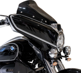 Flare™ Windshield - 14-1/2\" - Dark Smoke - BMW 2022 - 2024