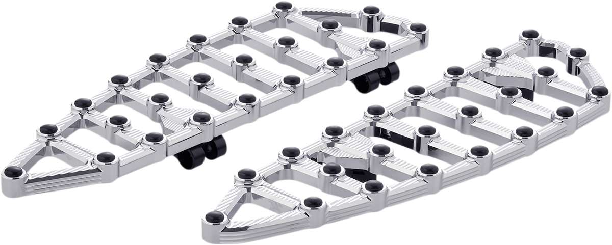 MX Driver Floorboards - Chrome 2018 - 2020
