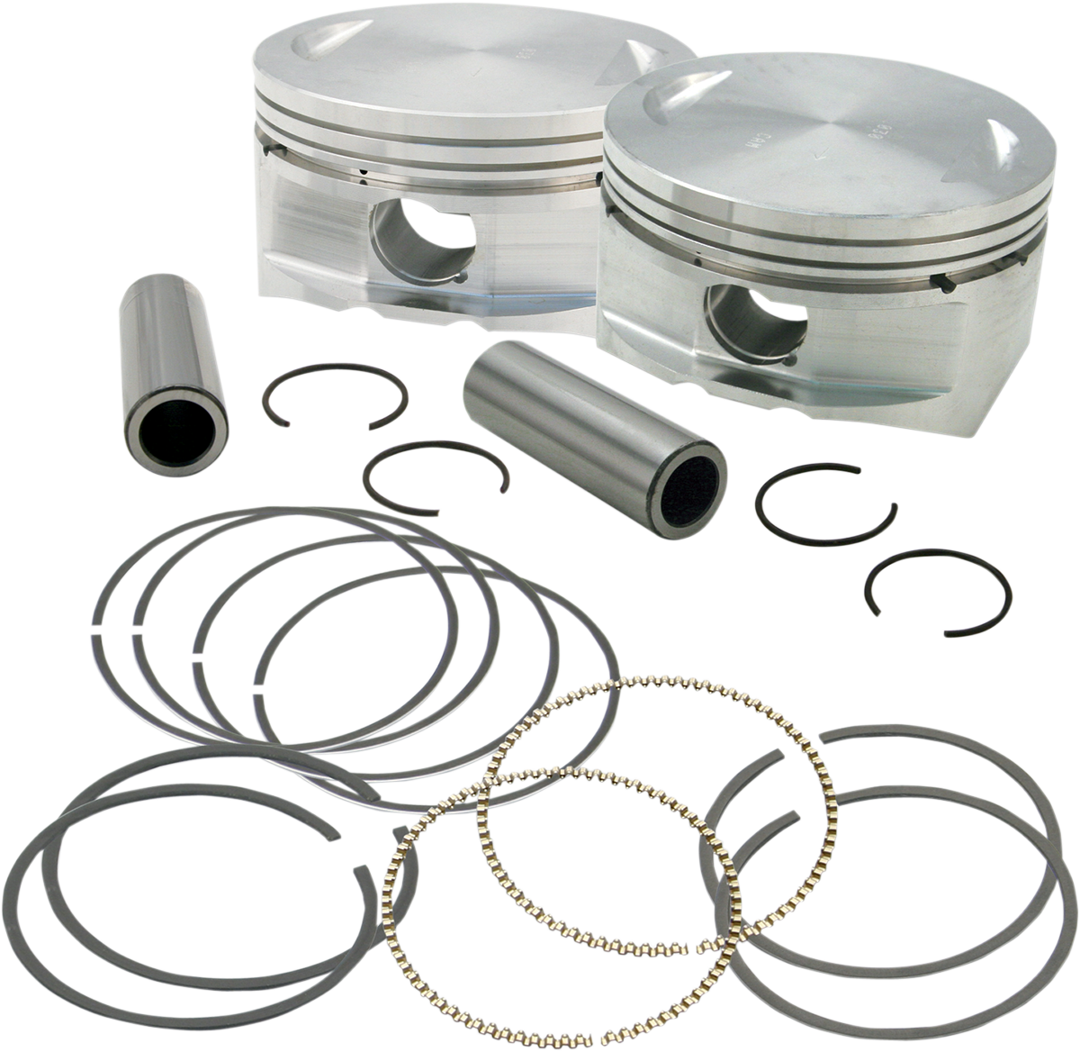 Piston Kit - for 97\" Big Bore Kit - 3.927\" - +.010 1999 - 2016