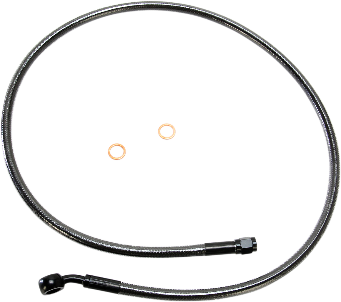 Brake Line - 10 mm-35° - 36\" - Black Pearl