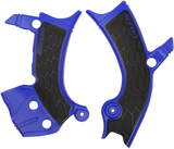 X-Grip Frame Guards - Blue/Black - Yamaha 2018 - 2023