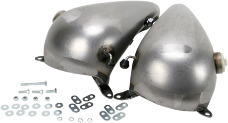 Fat Bob-Style Gas Tank - 3.5 Gallon - Harley-Davidson 1948 - 1984