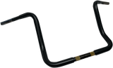 1-1/4\" Buffalo Touring Handlebar - 13\" - TBW - Flat Black 1999 - 2022