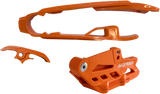 Chain Guide 2.0 and Slider Kit - Husqvarna/KTM/Gas Gas - Orange 2016 - 2023