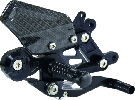 FXR Rearset - Black - BMW 2015 - 2015