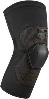 Field Armor™ Compression Knee Guards - Black - Large