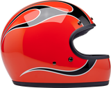 Gringo Helmet - Flames - Competition Orange - XS