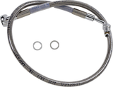 Brake Line - +2\" - Stainless Steel - \'18-\'21 Softail 2018 - 2020