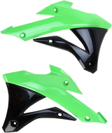 Radiator Shrouds - Green/Black 2014 - 2021