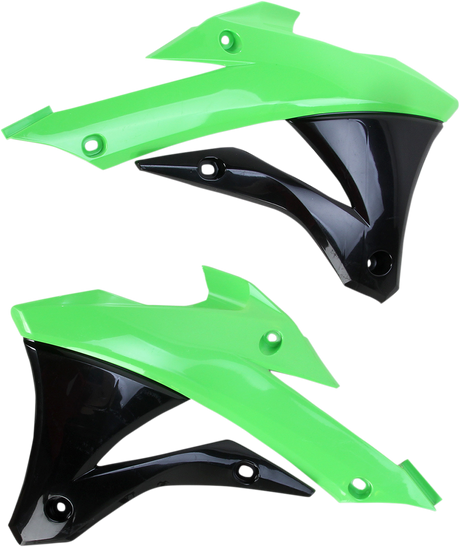 Radiator Shrouds - Green/Black 2014 - 2021