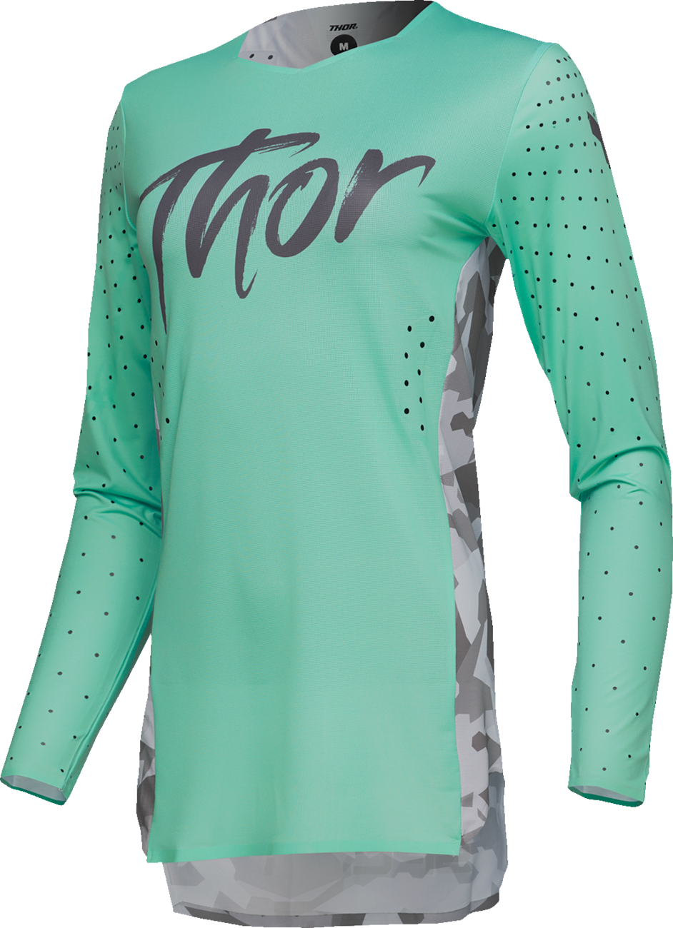 Women\'s SPORTMODE Shadow Jersey - Teal - Small