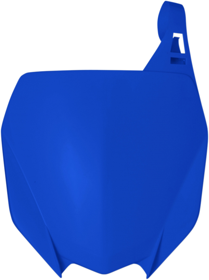 Front Number Plate - Blue 2018 - 2022