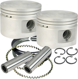 Piston Kit - for 80\" Stock or S&S Heads - 3.5\" - +.020 1984 - 1999