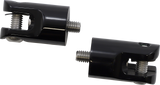 Rear Footpeg Mounts - Black
