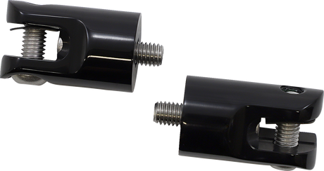 Rear Footpeg Mounts - Black