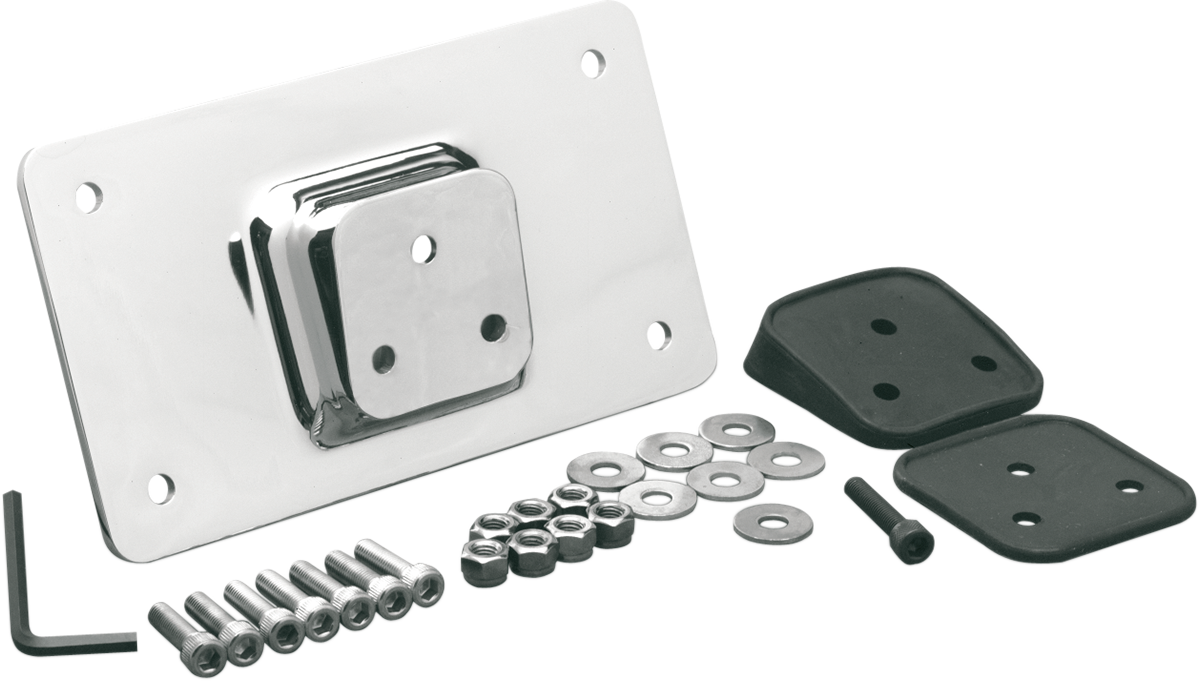 Fender License Plate Mount - Chrome 1955 - 2017