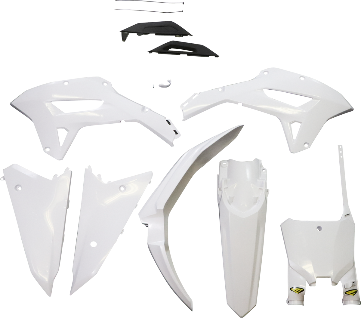 5 Piece Replica Body Kit - Black/White - CRF 250RX/450RX 2021 - 2024