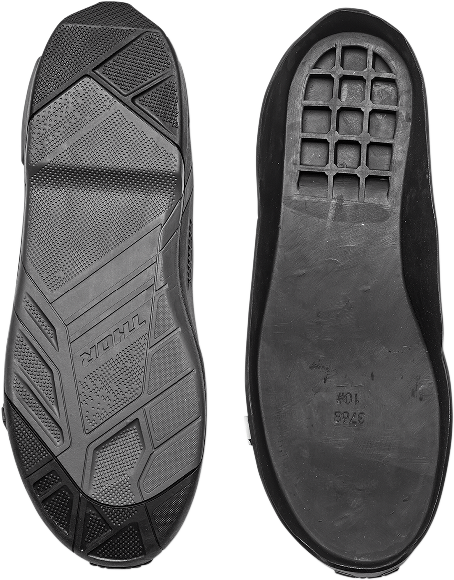 Radial Boots Replacement Outsoles - Black/Gray - Size 7-8