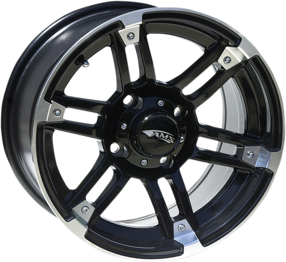 Wheel - Roll\'n 104 - Front/Rear - Machined Black - 14x7 - 4/110 - 5+2 1987 - 2020