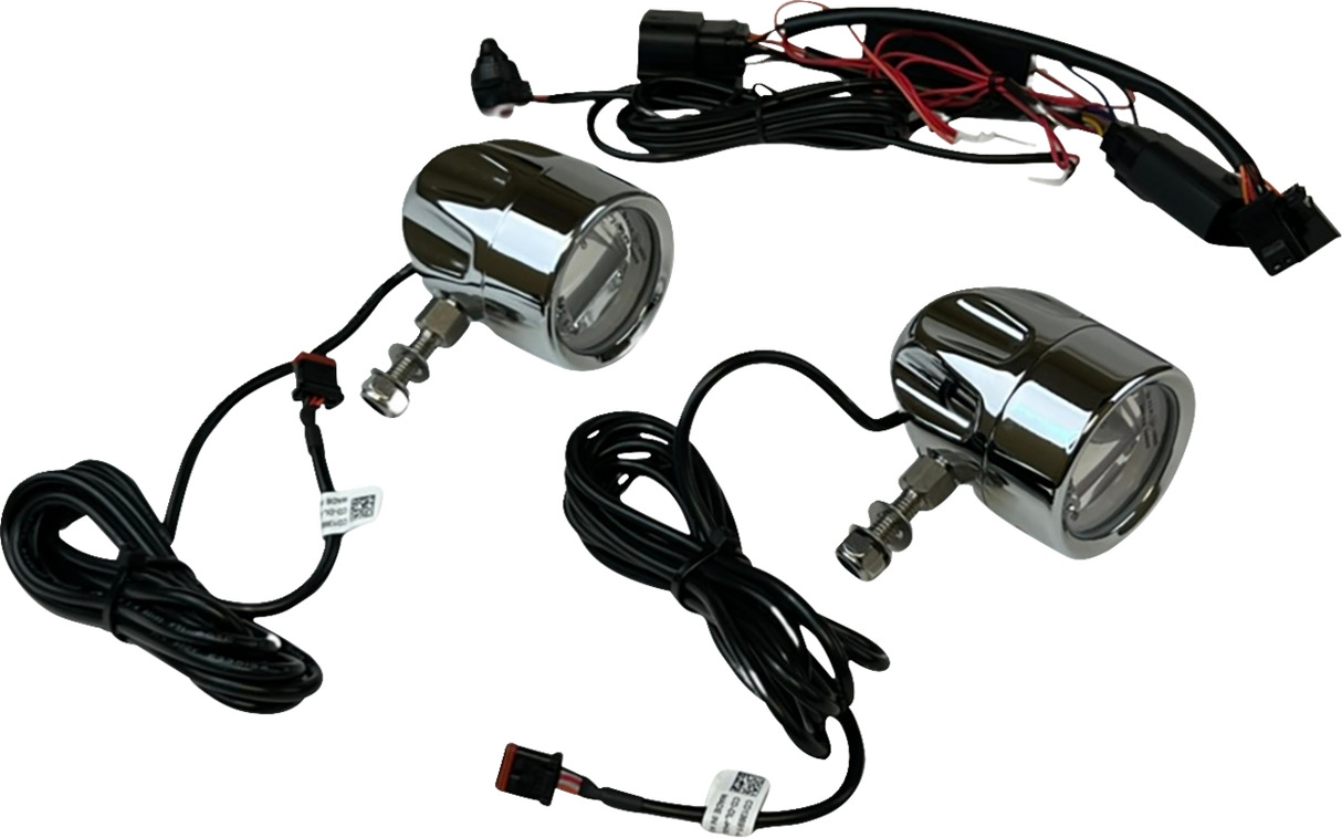 LED Fog Light - Halo - Chrome 2023 - 2025