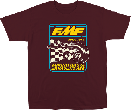Metalworks T-Shirt - Maroon - 2XL