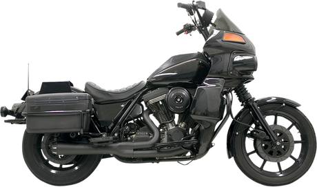 Road Rage 2:1 Exhaust - Black - FXR 1987 - 2000