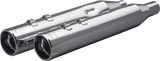 4-1/2\" HP-Plus® Slip-On Mufflers - Chrome Klassic Tip 2017 - 2022