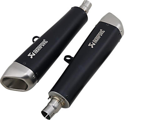 Black Titanium Mufflers 2016 - 2020