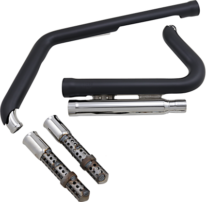909 Exhaust - Black - \'12-\'17 Softail 2012 - 2017
