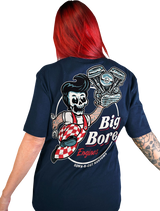 Down-N-Out Big Bore T-Shirt - Navy - Large