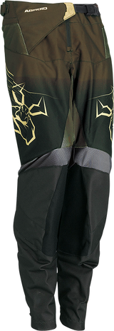 Youth Agroid Pants - Olive/Tan - US 26