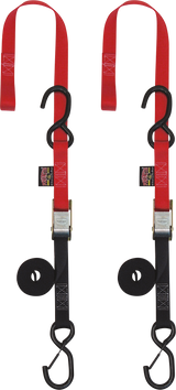 Cam Buckle - Sewn-In Soft-Tye - 1\" x 5-1/2\' - Red