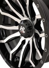 Wheel - HL21 - Front/Rear - Gloss Black w/Machined - 14x7 - 4/137 - 4+3 (+10 mm) 1992 - 2024