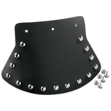 Mud Flap - Studded with Plain Center - 9-1/2\" W x 6-1/2\" H