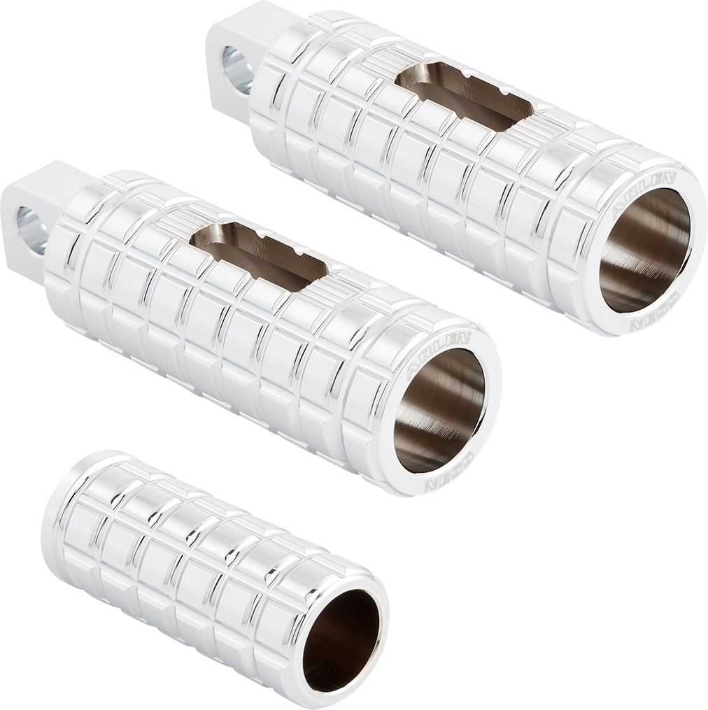 Cush Footpegs - Male - Chrome