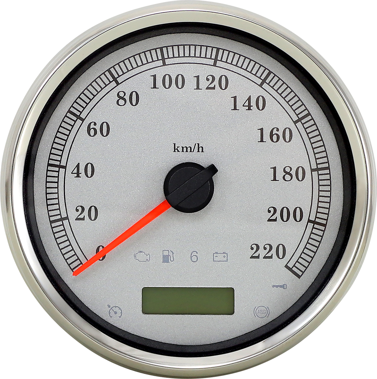Electronic Speedometer - Silver - 220 KPH 2004 - 2013