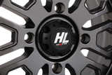Wheel - HL23 Beadlock - Front/Rear - Gun Metal Gray - 15x7 - 4/156 - 5+2 (+38 mm) 1996 - 2024
