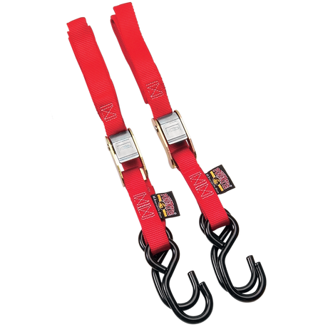 Standard Tie-Downs - 1\" x 5-1/2\' - Red